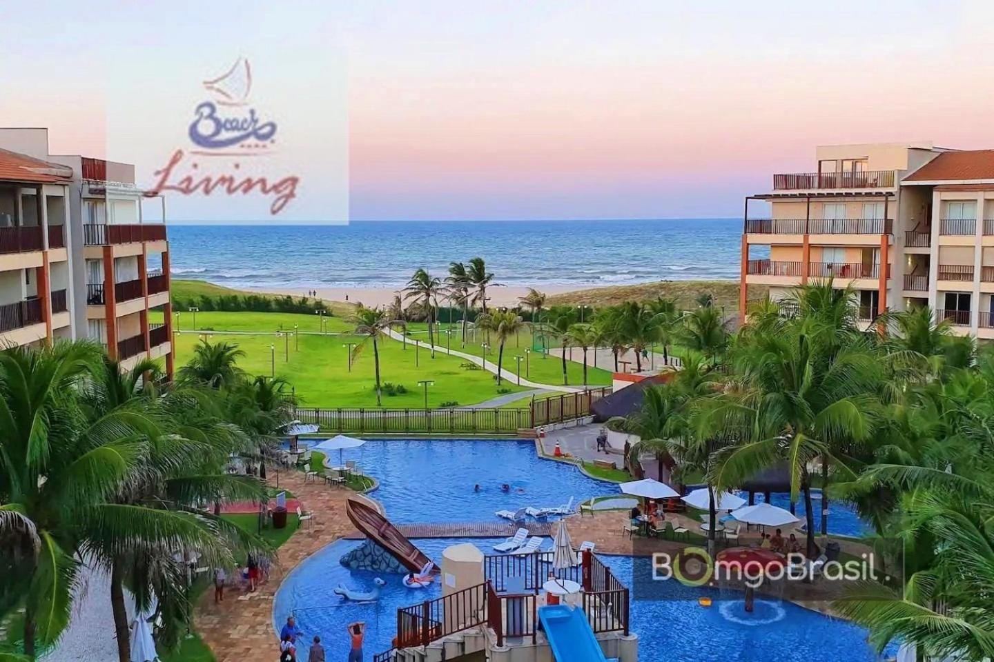 10 OPÇÕES NO BEACH LIVING 02,03 E 04 quartos, VISTA MAR, Terreo, FRENTE PISCINA Aquiraz Exterior foto